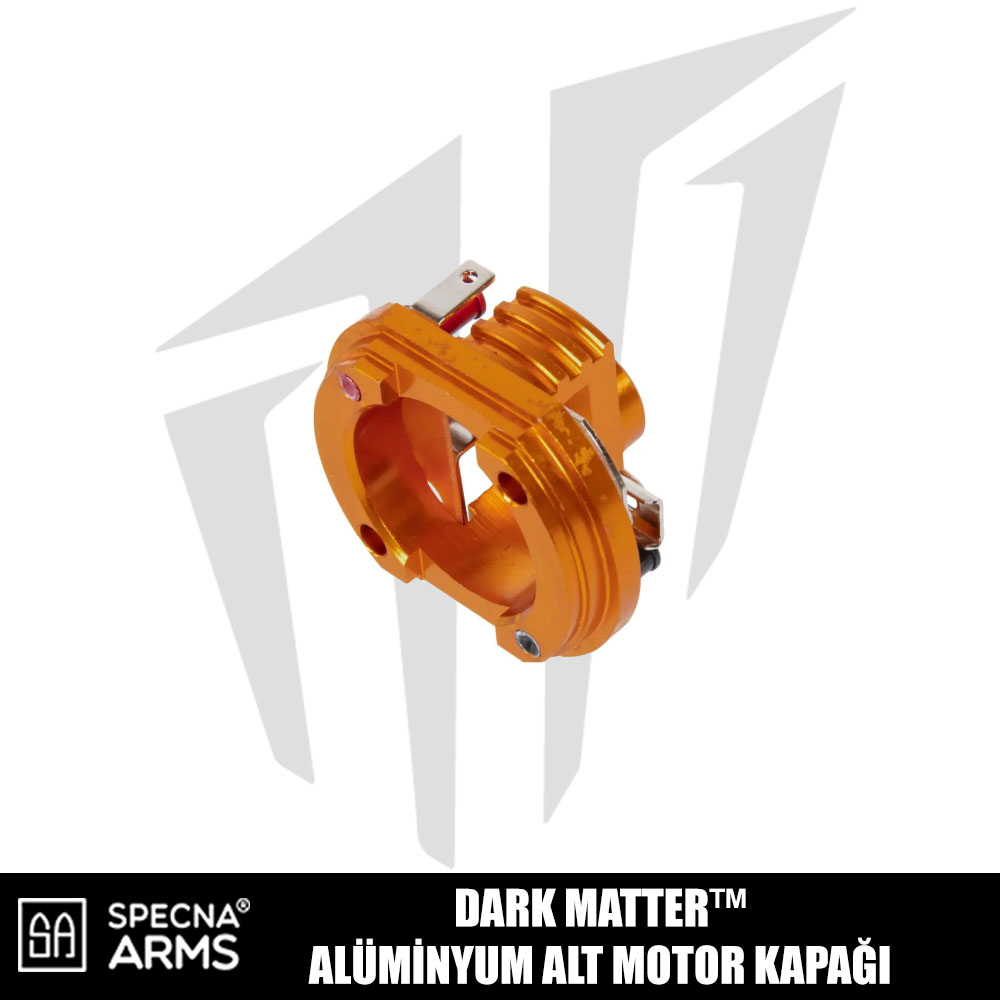 Specna Arms Dark Matter™ Alüminyum Alt Motor Kapağı – Turuncu