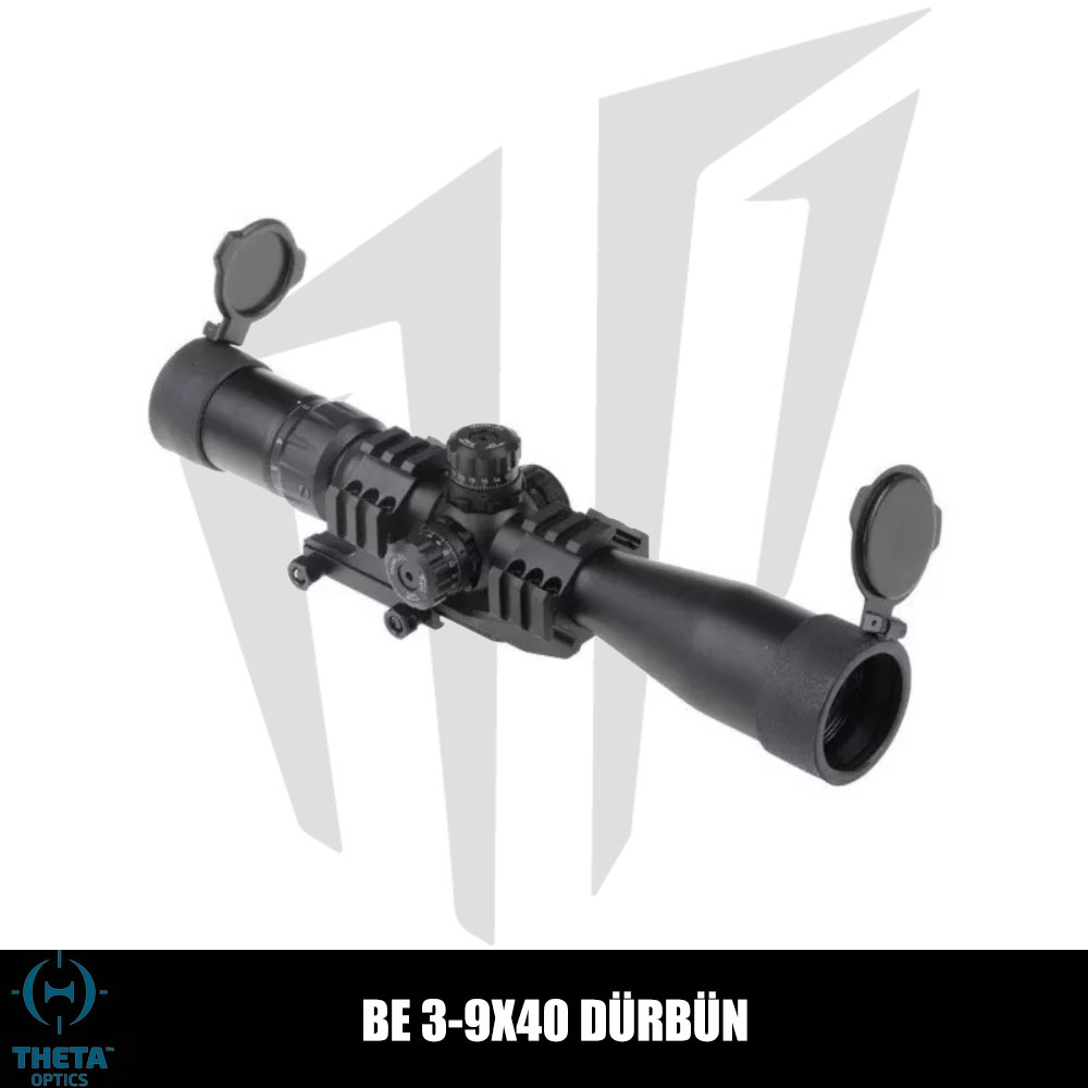 Theta Optics BE 3-9X40 Dürbün – Siyah