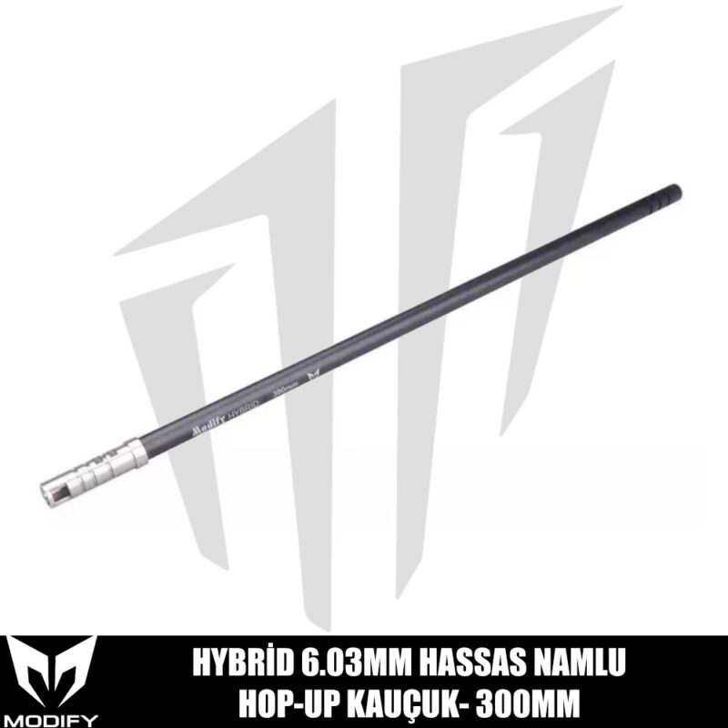 Modify Hybrid Hassas İç Namlu + Hop-Up kauçuk 6,03 mm – 300 mm