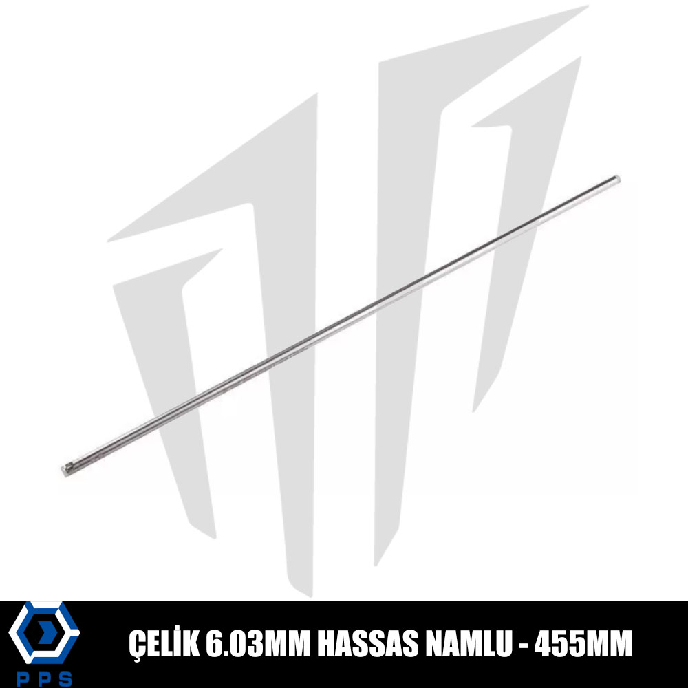 PPS Hassas Çelik İç Namlu 6,03 mm – 455 mm