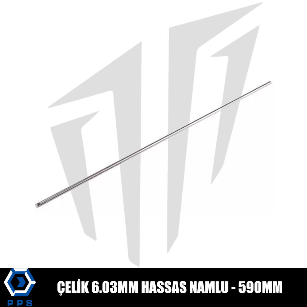 PPS Hassas Çelik İç Namlu 6,03 mm – 590 mm