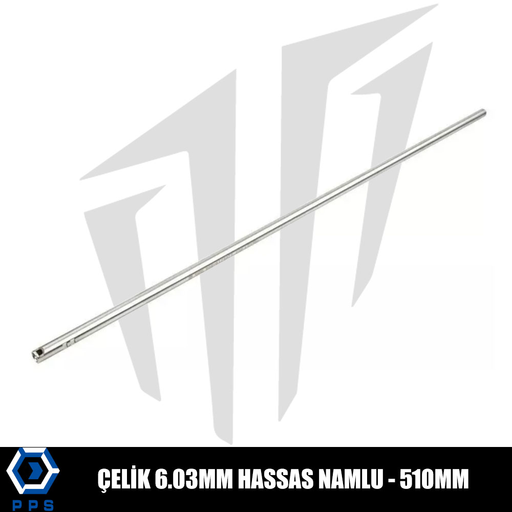 PPS Hassas Çelik İç Namlu 6,03 mm – 510 mm