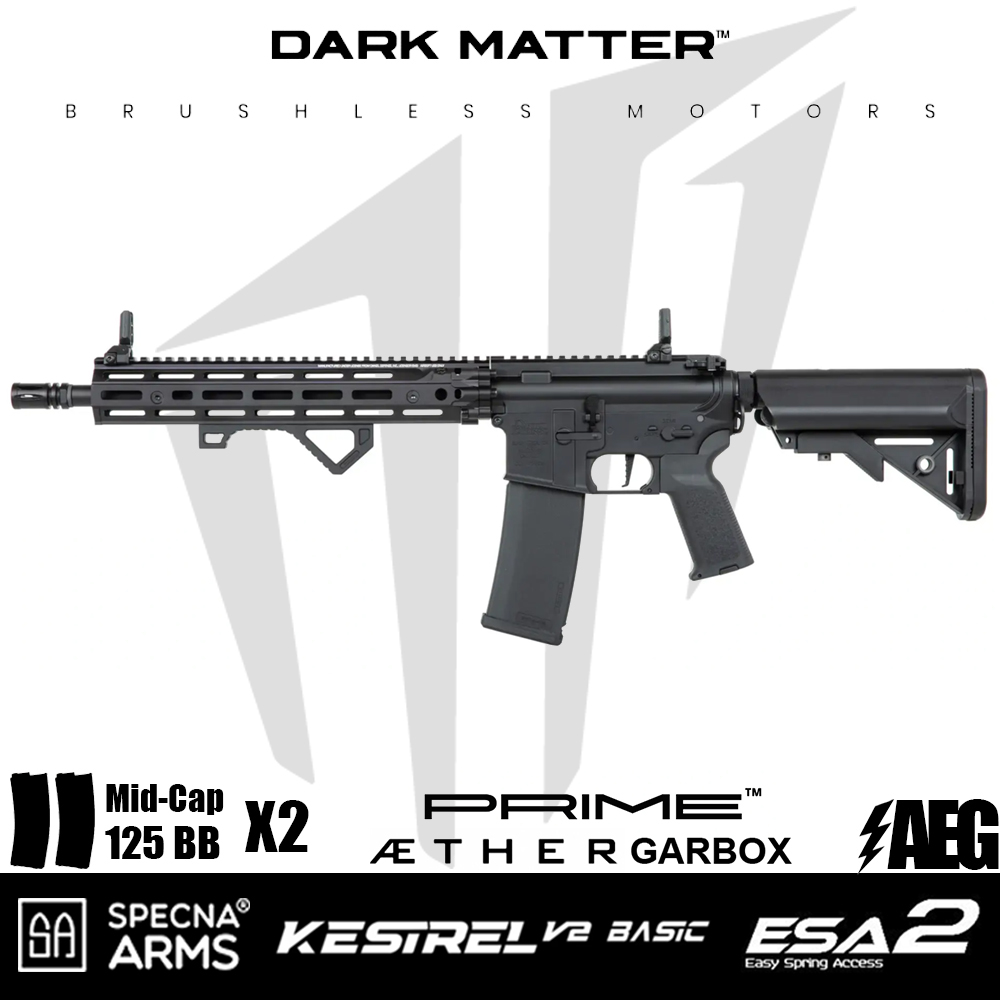 Specna Arms Daniel Defense® RIS III 12.5'' SA-P28 Prime™ Kestrel™ ETU Fırçasız Motor Airsoft tüfeği – Siyah