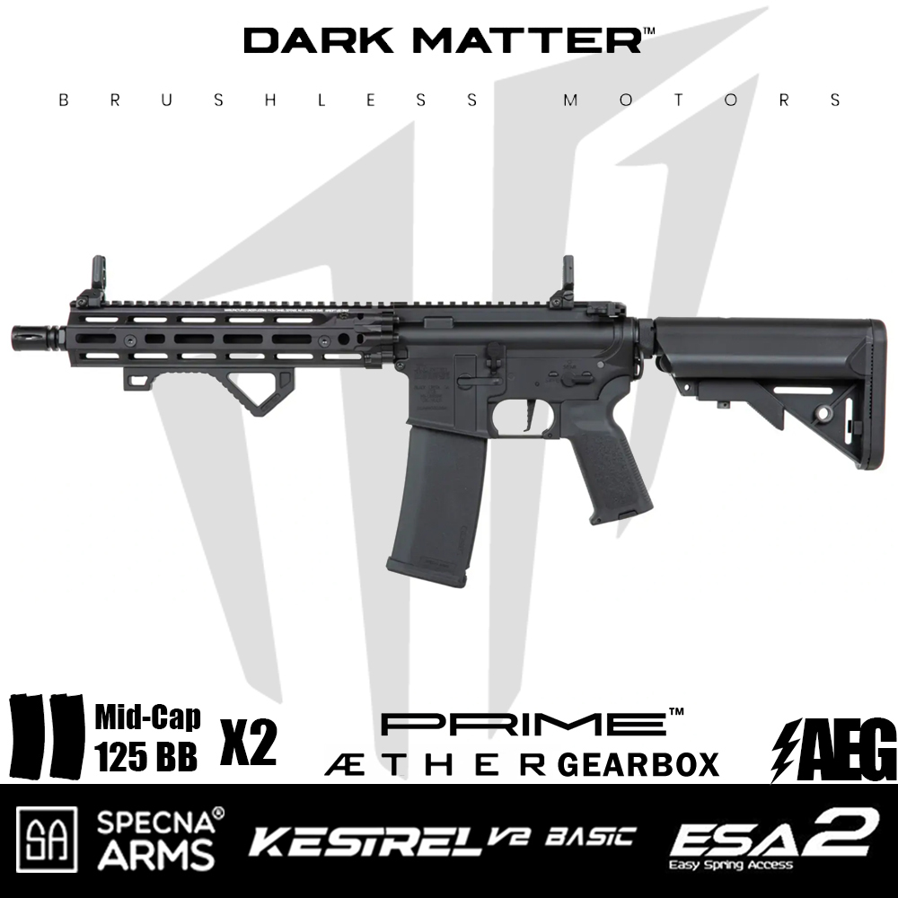 Specna Arms Daniel Defense® RIS III 10.5” SA-P27 Prime™ Kestrel™ ETU Fırçasız Motor Airsoft tüfeği – Siyah