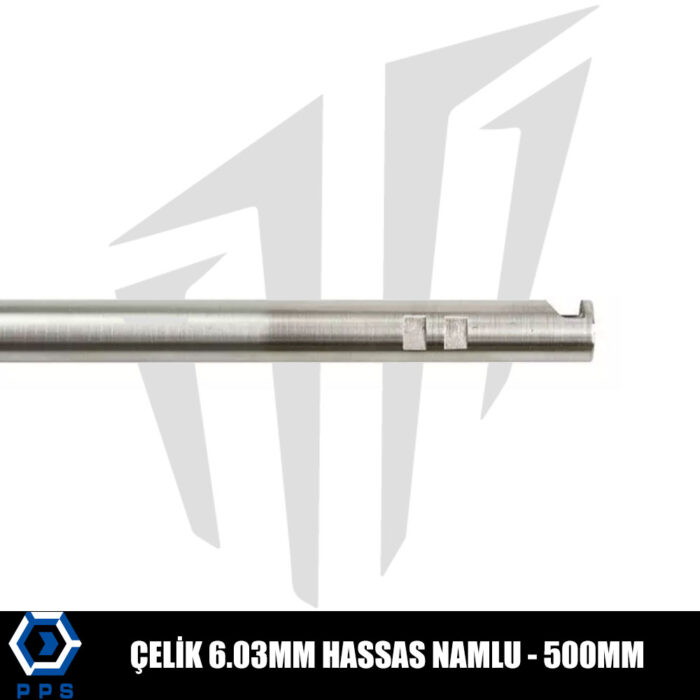 PPS Hassas Çelik İç Namlu 6,03 mm – 500 mm