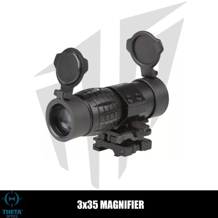 Theta Optics 3x35 Magnifier – Siyah