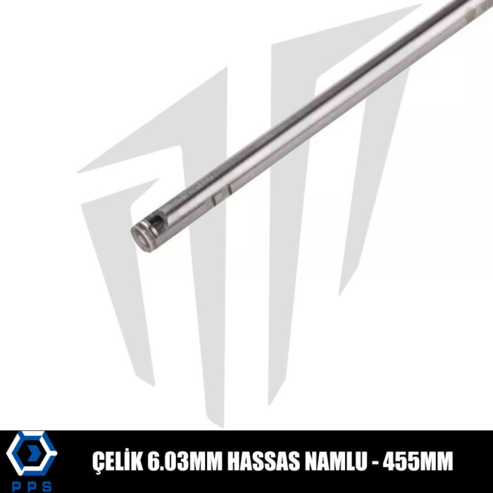 PPS Hassas Çelik İç Namlu 6,03 mm – 455 mm