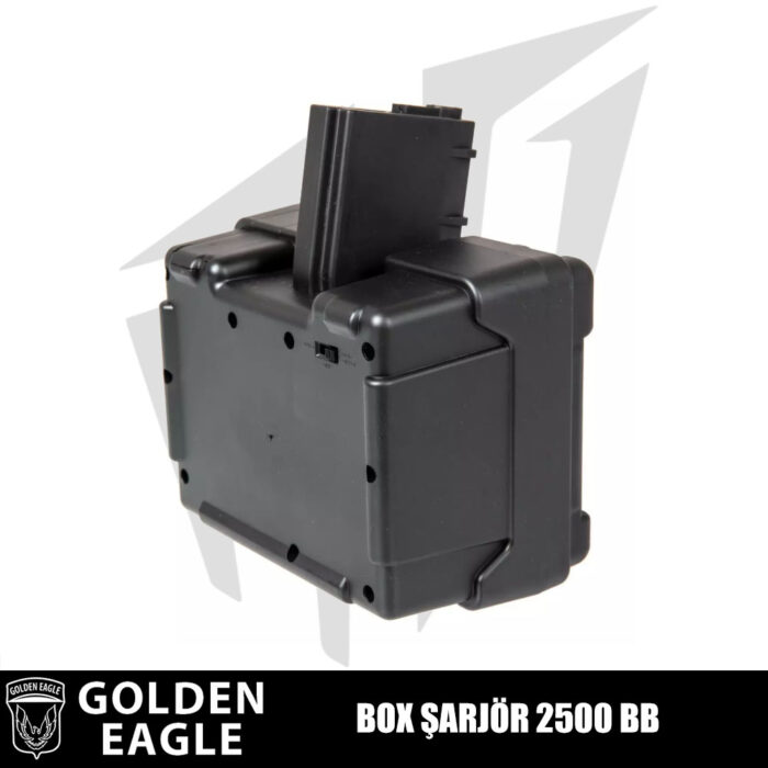 Golden Eagle Box Şarjör 2500 BB - Siyah