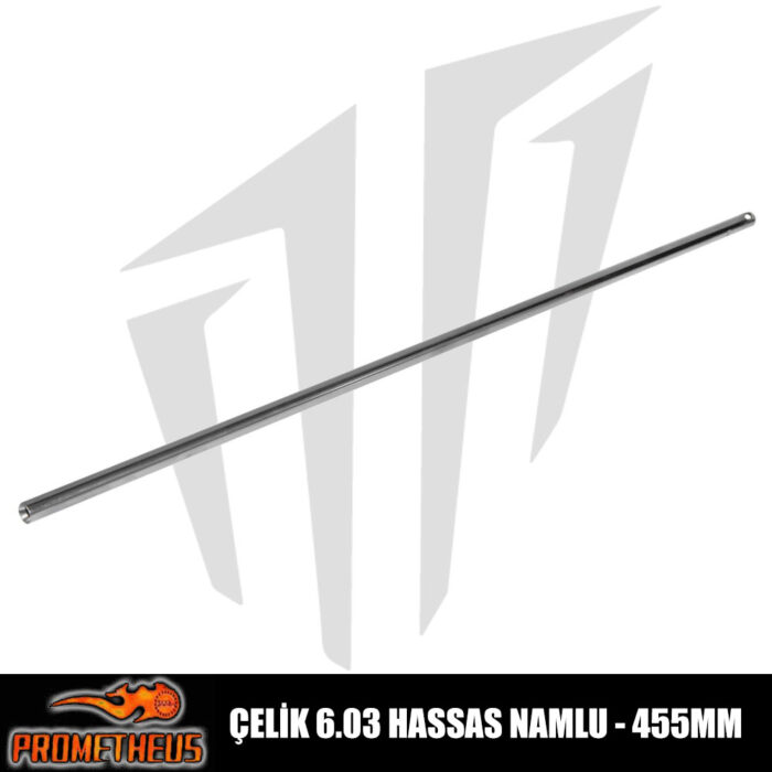 Prometheus Hassas Çelik İç Namlu 6,03 mm – 455 mm