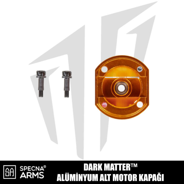 Specna Arms Dark Matter™ Alüminyum Alt Motor Kapağı – Turuncu