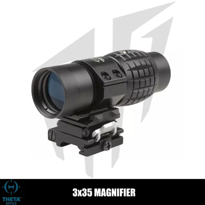 Theta Optics 3x35 Magnifier – Siyah