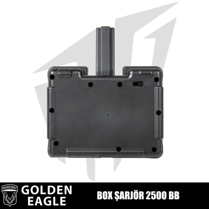 Golden Eagle Box Şarjör 2500 BB - Siyah