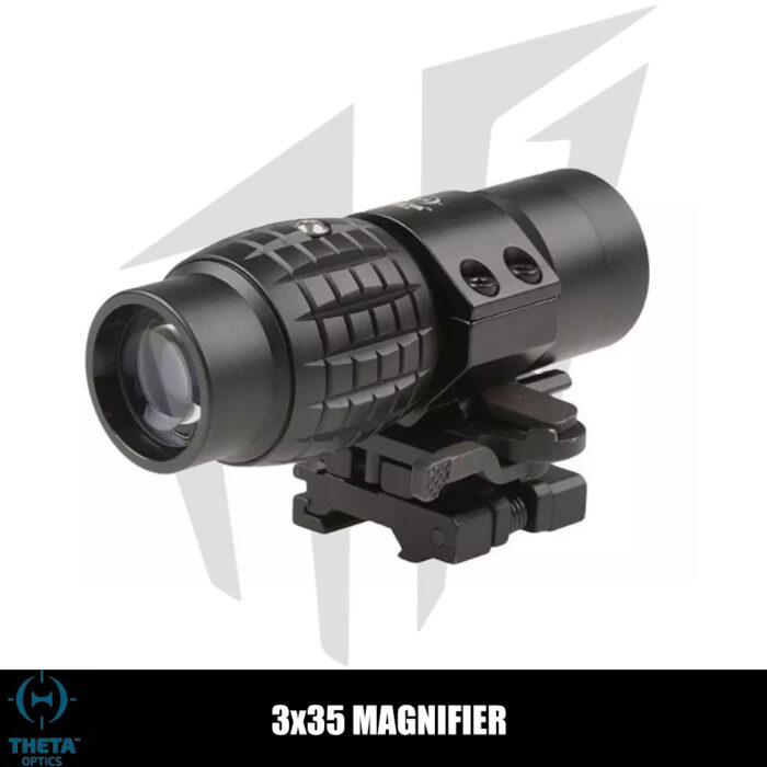 Theta Optics 3x35 Magnifier – Siyah