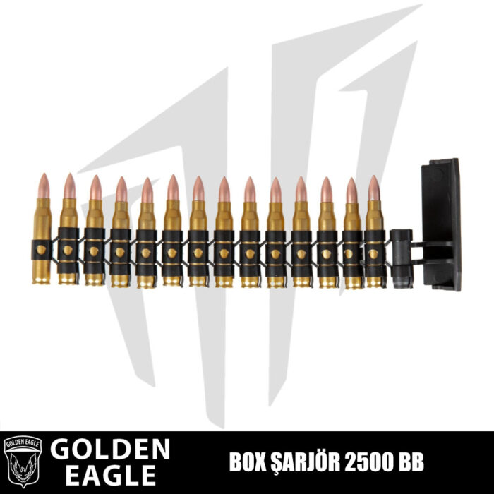 Golden Eagle Box Şarjör 2500 BB - Siyah