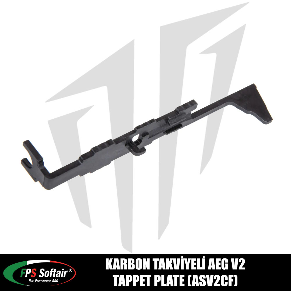 FPS Softair Karbon Takviyeli AEG V2 Tappet Plate (ASV2CF)