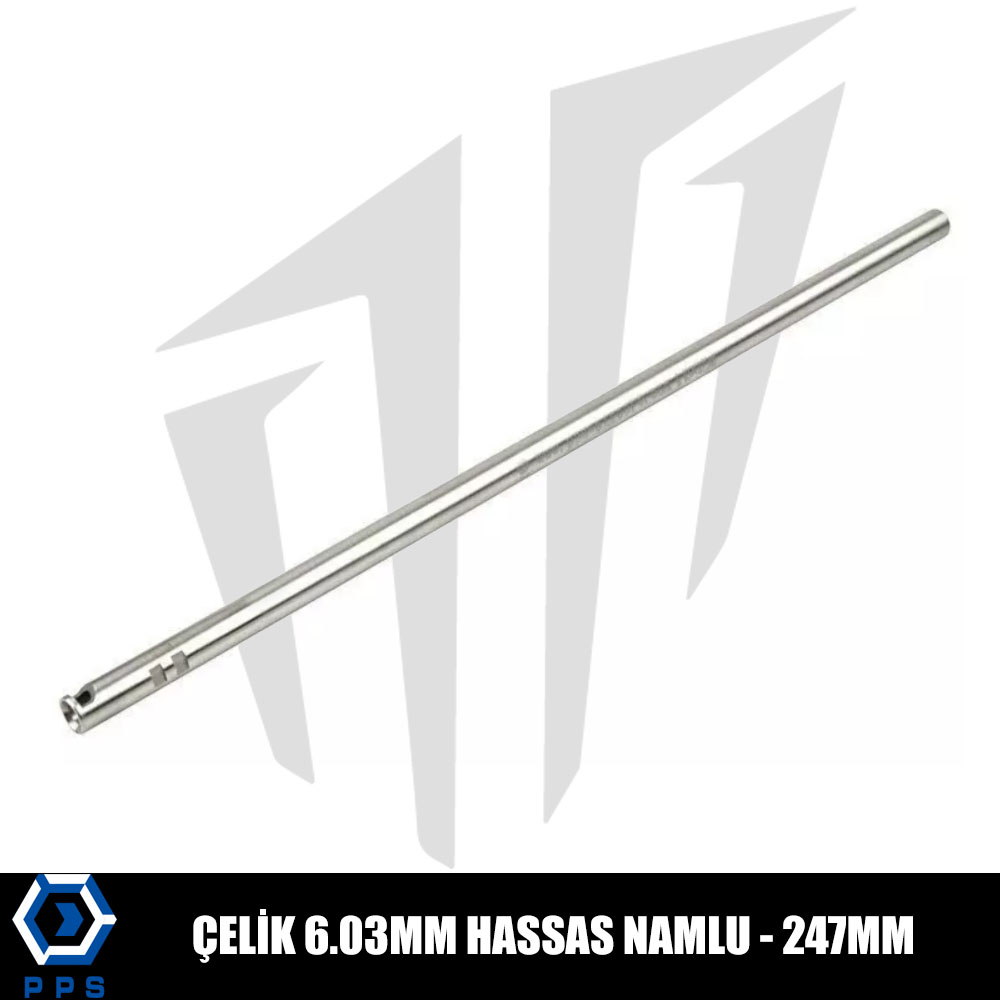 PPS Hassas Çelik İç Namlu 6,03 mm – 247 mm