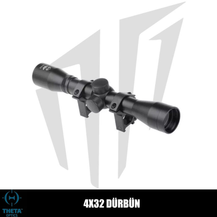 Theta Optics 4X32 Dürbün - Siyah