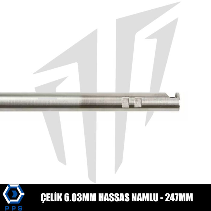 PPS Hassas Çelik İç Namlu 6,03 mm – 247 mm