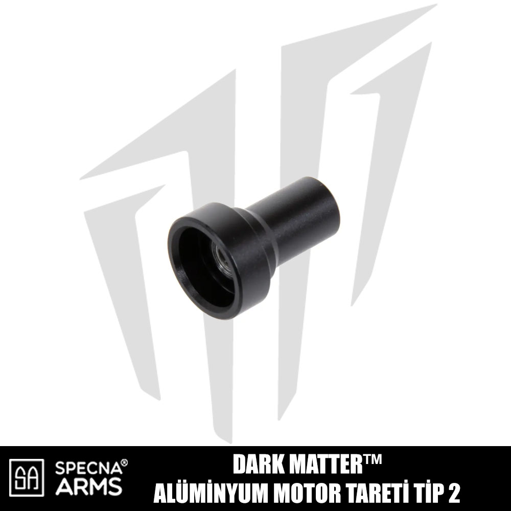 Specna Arms Dark Matter™ Alüminyum Motor Tareti Tip 2 - Siyah