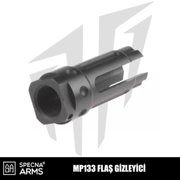 Specna Arms MP133 Flaş Gizleyici - Siyah