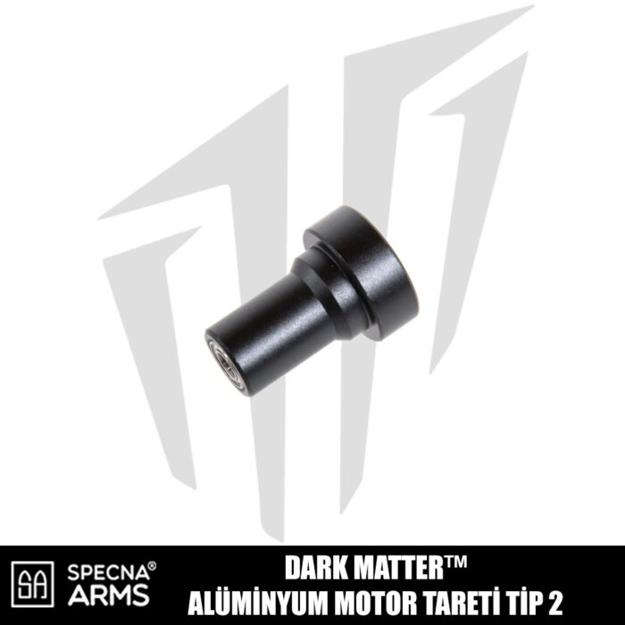 Specna Arms Dark Matter™ Alüminyum Motor Tareti Tip 2 - Siyah