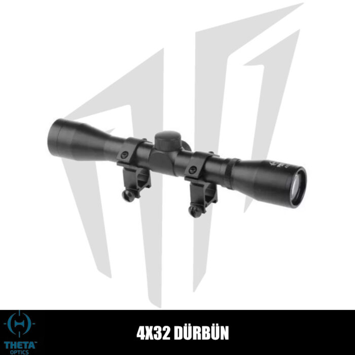 Theta Optics 4X32 Dürbün - Siyah