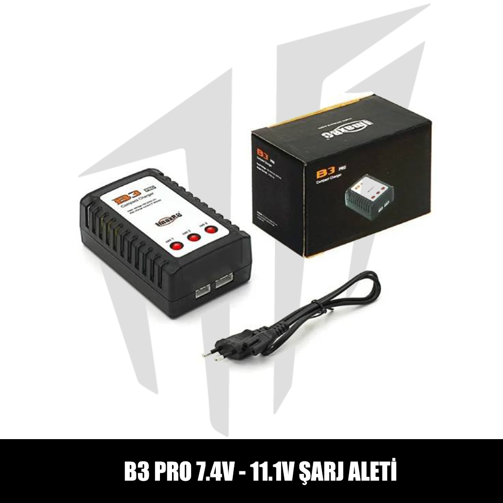 B3 Pro 7.4V 11.1V Şarj aleti