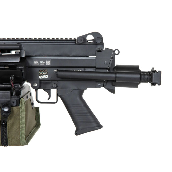 Specna Arms SA-F249 PARA FLEX™ GATE X-ASR™ Airsoft Tüfeği – Siyah